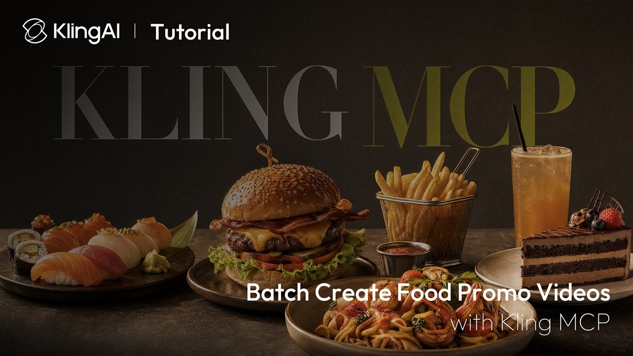 Claude Code MCP Support: Batch Create Food Promo Videos with Kling